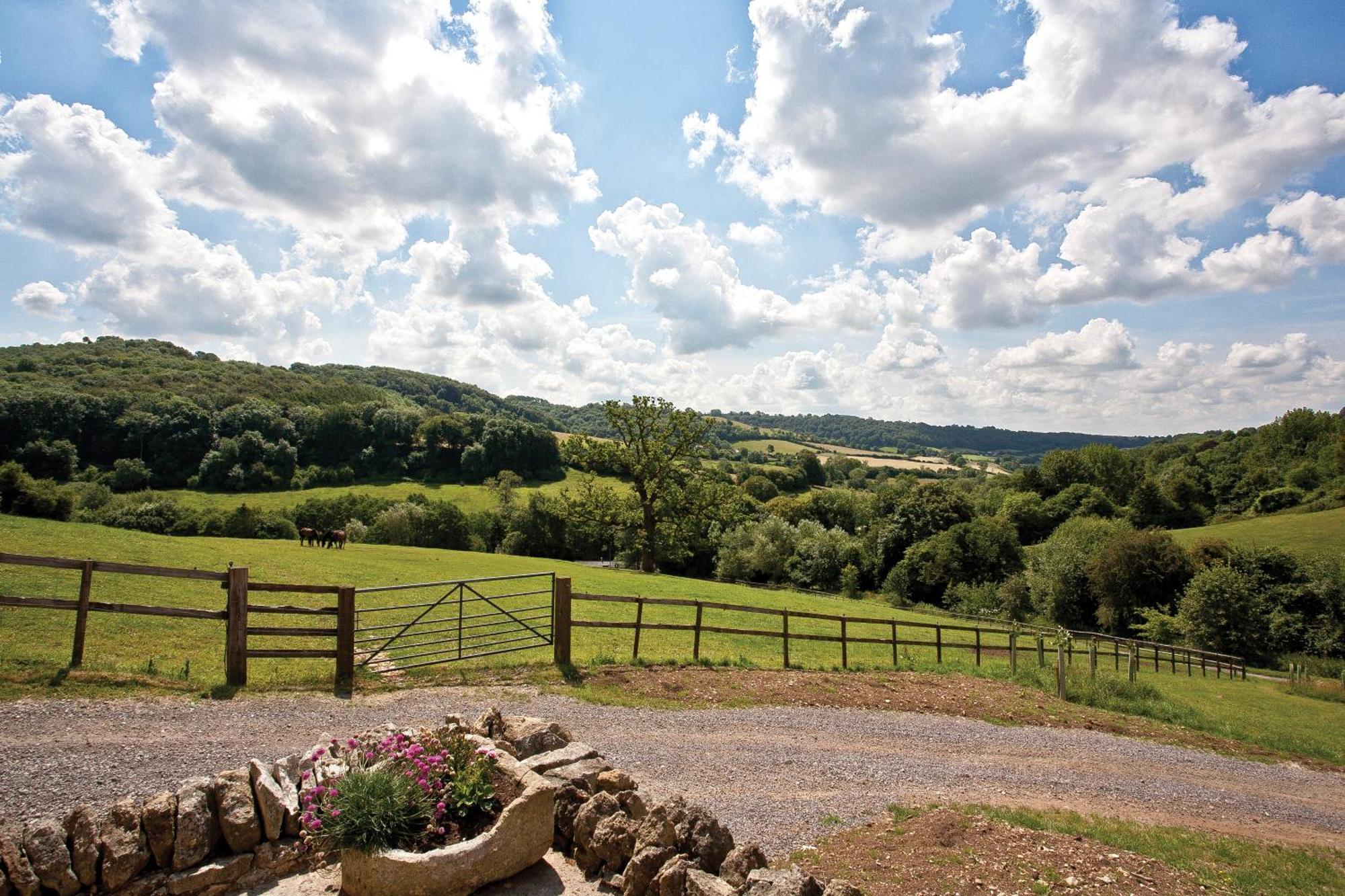 Valley Barn Slad Valley Cotswolds Villa เพนส์วิค ภายนอก รูปภาพ